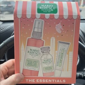 NEW Mario Badescu The Essentials Set - Pink and White